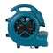 Xpower Air Mover W/ GFCI Power Outlets for Daisy Chain, 1/3 HP, 2400 CFM, 3.8 Amps, 4 Positions, 3 Speeds X-600A BLUE - alternate 2