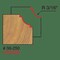Freud Radius Classical Cove Bit, 3/16 38-260 - alternate 3