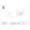 Zoro Select Barrel Bolt, #10-24, 3/8 in Brl Lg, 1/4 in Brl Dia, Stainless Steel Plain Z4406T6S - alternate 2