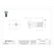 Zoro Select Barrel Bolt, 1/4"-20, 3/4 in Brl Lg, 5/16 in Brl Dia, Steel Zinc-Plated, 25 PK Z4444 - alternate 2