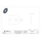 Zoro Select Fender Washer, For Screw Size #8 , Steel Zinc Plated Finish, 100 PK Z0630 - alternate 2