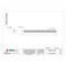 Tamper-Pruf Screws #6-32 x 2 in Torx Flat Machine Screw, Zinc Plated Steel, 50 PK 400595 - alternate 2