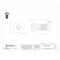 Zoro Select Barrel Bolt, #10-24, 1/2 in Brl Lg, 1/4 in Brl Dia, Stainless Steel Plain Z4408T6S - alternate 2