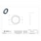 Nord-Lock Wedge Lock Washer, For Screw Size 3/8 in Steel, Advanced Corrosion Resistance Finish, 20 PK 1525 - alternate 2
