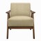 Homelegance Diana Accent Chair, Light Brown 1138BR-1 - alternate 4