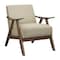 Homelegance Diana Accent Chair, Light Brown 1138BR-1 - alternate 1