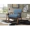 Homelegance Diana Accent Chair, Blue 1138BU-1 - alternate 2