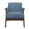 Homelegance Diana Accent Chair, Blue 1138BU-1 - alternate 3