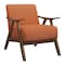 Homelegance Diana Accent Chair, Orange 1138RN-1 - alternate 1