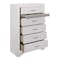 Homelegance Luster Bedroom Chest, White 1505W-9 - alternate 2