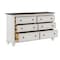 Homelegance Baylesford Bedroom Dresser, White 1624W-5 - alternate 4