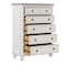 Homelegance Baylesford Bedroom Bedroom Chest, White 1624W-9 - alternate 2