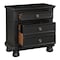 Homelegance Laurelin Night Stand, Black 1714BK-4 - alternate 2