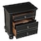 Homelegance Laurelin Night Stand, Black 1714BK-4 - alternate 5