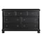Homelegance Laurelin Bedroom Dresser, Black 1714BK-5 - alternate 1