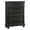 Homelegance Laurelin Bedroom Chest, Black 1714BK-9 - alternate 2