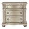 Homelegance Cavalier Night Stand, Silver 1757SV-4 - alternate 1