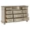 Homelegance Cavalier Bedroom Dresser, Silver 1757SV-5 - alternate 4