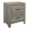 Homelegance Mandan Bedroom Night Stand, Grey 1910GY-4 - alternate 3