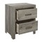 Homelegance Mandan Bedroom Night Stand, Grey 1910GY-4 - alternate 2
