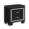 Homelegance Allura Night Stand, Black 1916BK-4 - alternate 3