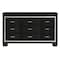 Homelegance Allura Bedroom Dresser, Black 1916BK-5 - alternate 1
