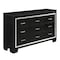 Homelegance Allura Bedroom Dresser, Black 1916BK-5 - alternate 3