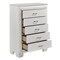 Homelegance Allura Bedroom Chest, White 1916W-9 - alternate 4