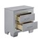 Homelegance Allura Night Stand, Silver Grey 1916-4 - alternate 3