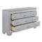 Homelegance Allura Bedroom Dresser, Silver Grey 1916-5 - alternate 3