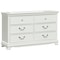 Homelegance Lucida Dresser, White 2039W-5 - alternate 2