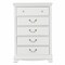 Homelegance Lucida Bedroom Chest, White 2039W-9 - alternate 1