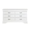 Homelegance Mayville Bedroom Dresser, White 2147W-5 - alternate 1