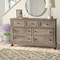 Homelegance Bethel Bedroom Dresser, Grey 2259GY-5 - alternate 2