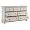 Homelegance Bethel Bedroom Dresser, White 2259W-5 - alternate 4