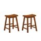 Homelegance Saddleback 24in Stool, Oak 5302A-24 - alternate 1