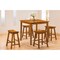 Homelegance Saddleback 29in Stool, Oak 5302A-29 - alternate 2