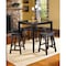 Homelegance Saddleback 29in Stool, Black 5302BK-29 - alternate 3
