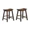 Homelegance Saddleback 18in Stool, Cherry 5302C-18 - alternate 1