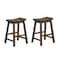 Homelegance Saddleback 24in Stool, Cherry 5302C-24 - alternate 1