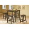 Homelegance Saddleback 29in Stool, Cherry 5302C-29 - alternate 2