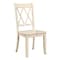 Homelegance Janina Side Chair, White 5516WTS - alternate 1
