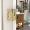 Richelieu 3 14inch 82 mm Pocket Door Privacy Pull  Rectangular, Brass 1701BPSBC - alternate 5