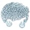 Kingchain 3/8 in. x 16 ft. Grade 43 High-Test Tow Chain w/ Clevis Grab Hooks 426920 - alternate 2