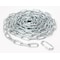 Kingchain 15 ft. Zinc Plated Straight Link Coil Chain with Quick Link 519171 - alternate 3