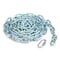 Kingchain 1/4 in. x 10 ft. Zinc Plated Grade 30 Proof Coil Chain w/ Quick Link 699471 - alternate 2