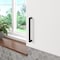 Richelieu Eglinton Collection 6-inch (152 mm) Matte Black Modern Rectangular Cabinet Pull BP10746900 - alternate 3