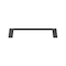 Richelieu Eglinton Collection 4-inch (102 mm) Matte Black Modern Rectangular Cabinet Pull BP1076900 - alternate 9