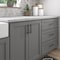 Richelieu 5 1/16-inch (128 mm) Center to Center Matte Black Contemporary Cabinet Pull BP3060128900 - alternate 4