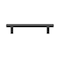 Richelieu 5 1/16-inch (128 mm) Center to Center Matte Black Contemporary Cabinet Pull BP3060128900 - alternate 7